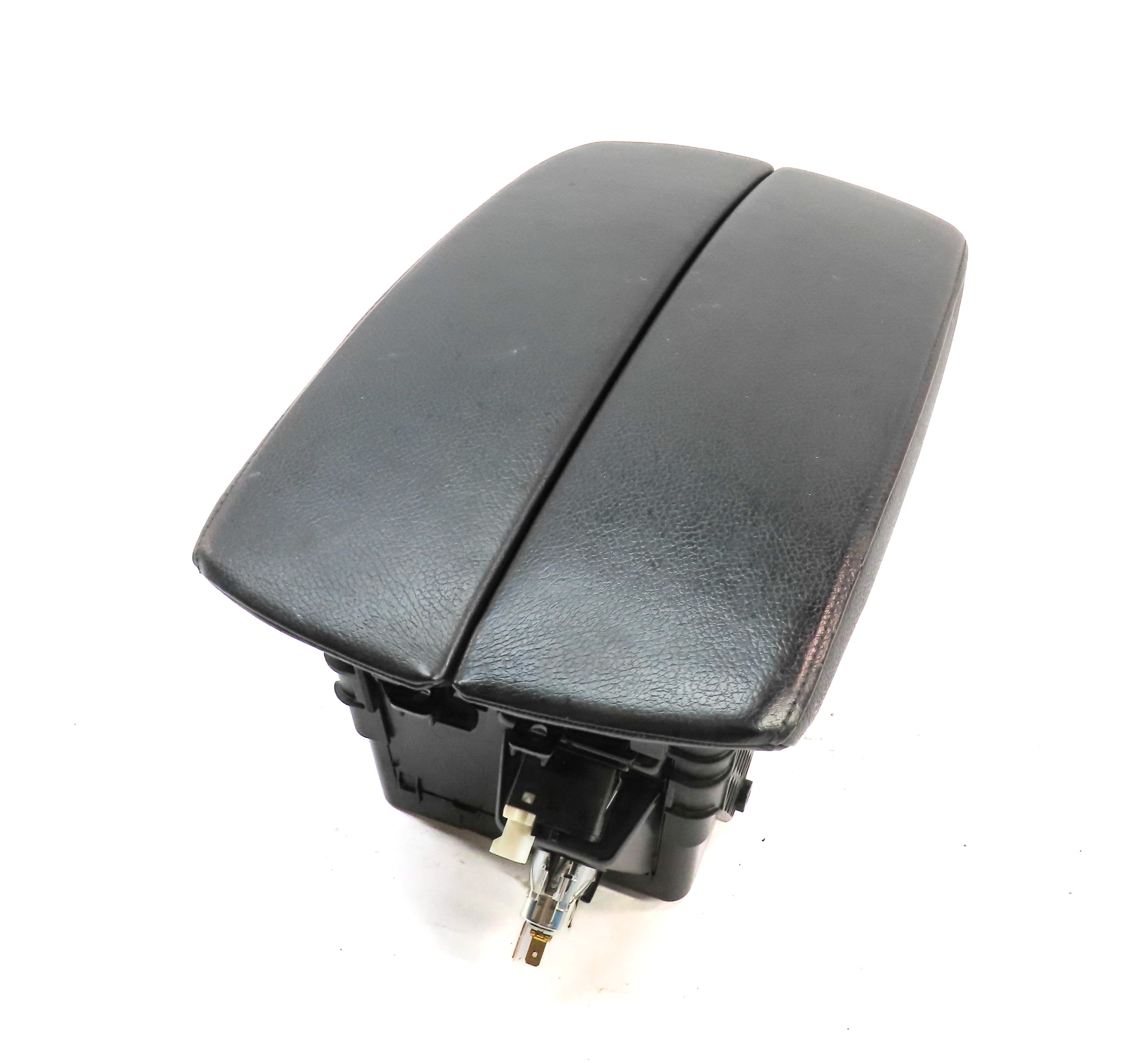 07-14 BMW X5 X6 (E70 E71 E72) FRONT CENTER CONSOLE ARMREST COMPARTMENT (Black) — exact item pictured